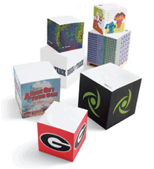 Custom Sticky Note Cubes
